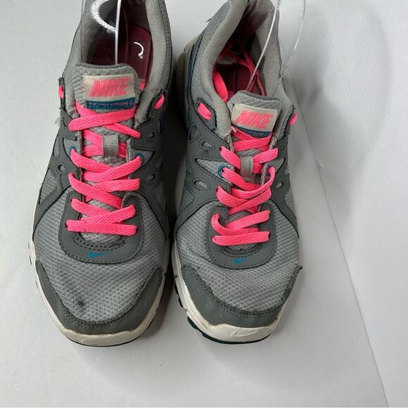 Nike Revolution 2 athletic running shoes gray blue pink
Women’s size 10 - Picture 7 of 8